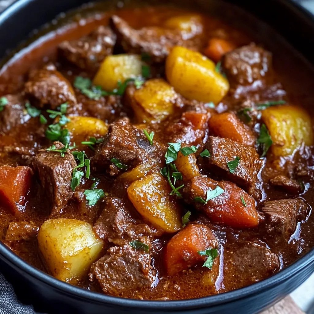 Easy Homemade Beef Stew