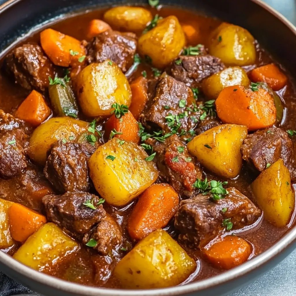 Easy Homemade Beef Stew
