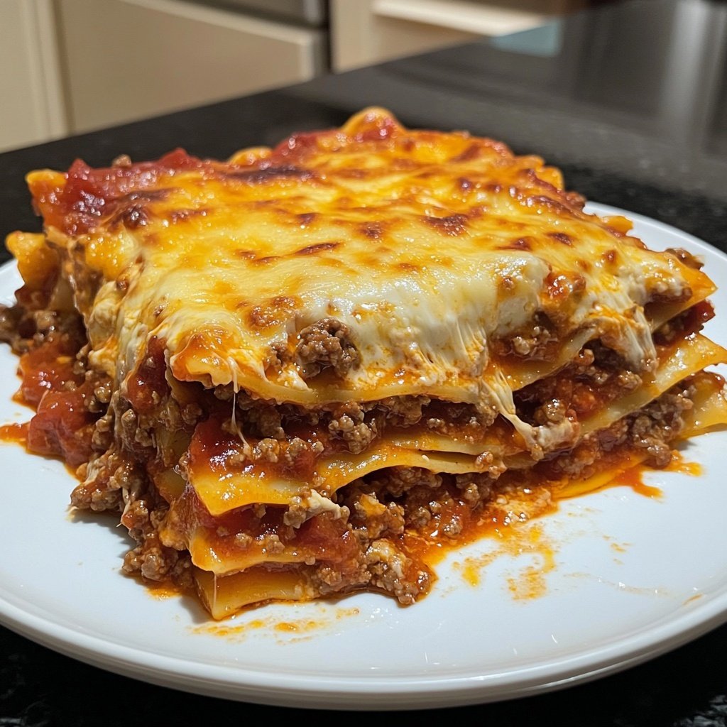 Ground Beef Lasagna