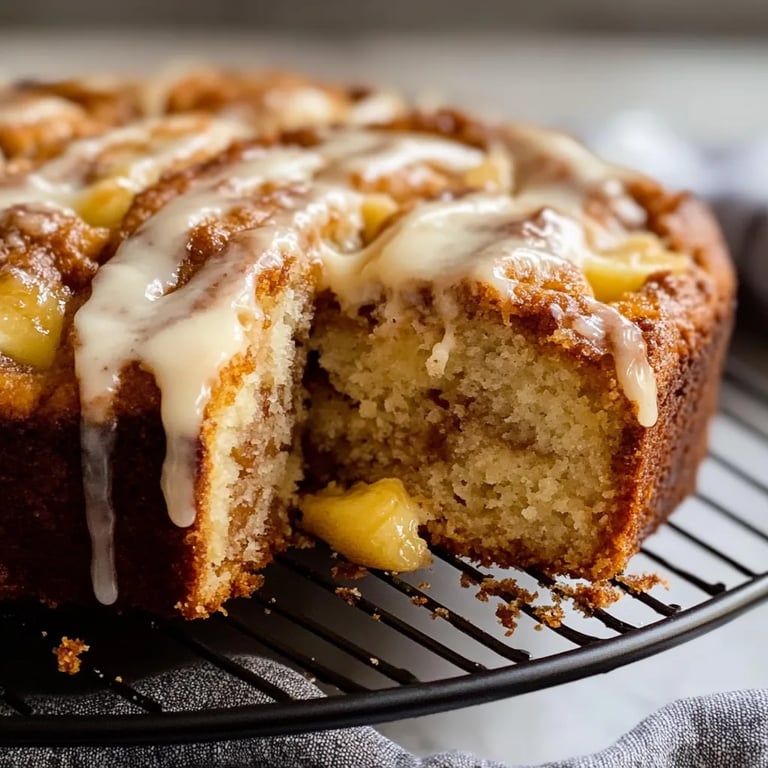 Cinnamon Roll Banana Bread