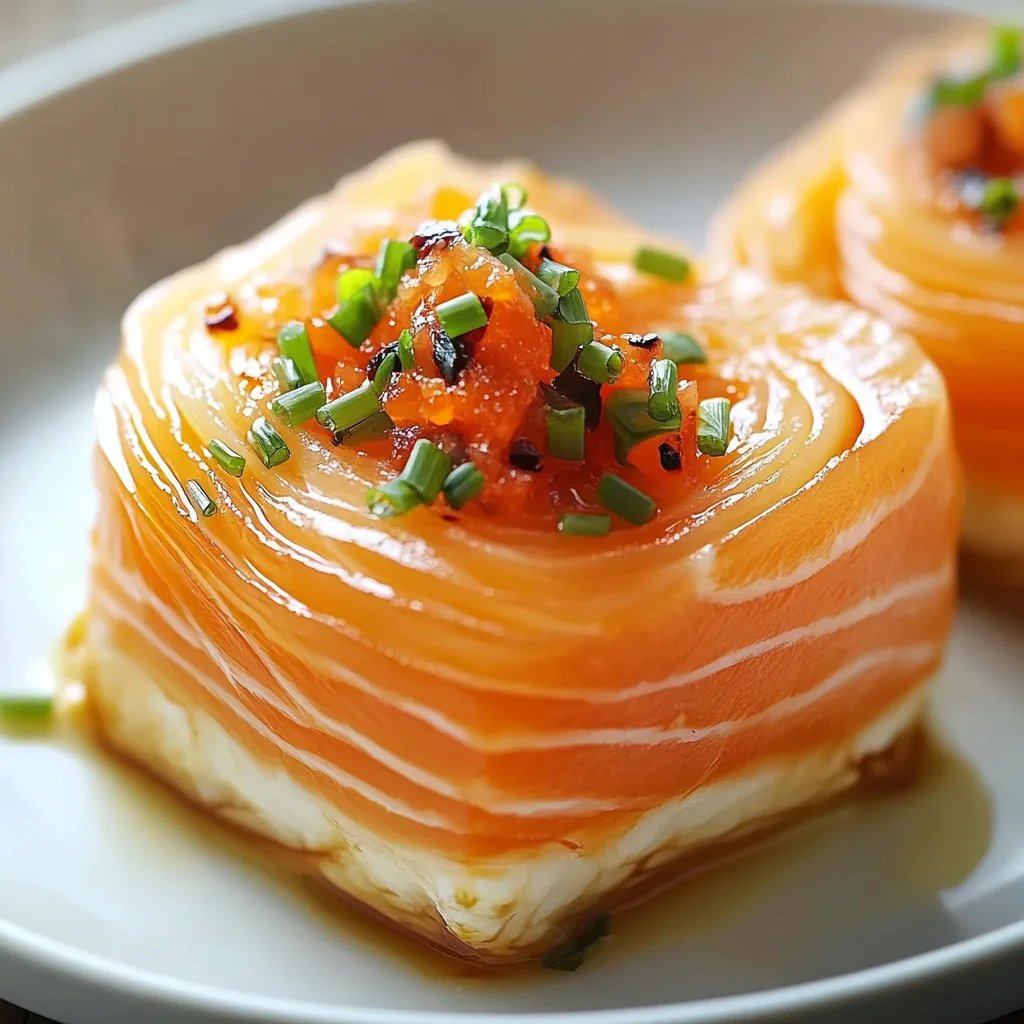 Tasty Smoked Salmon Vol Au Vents