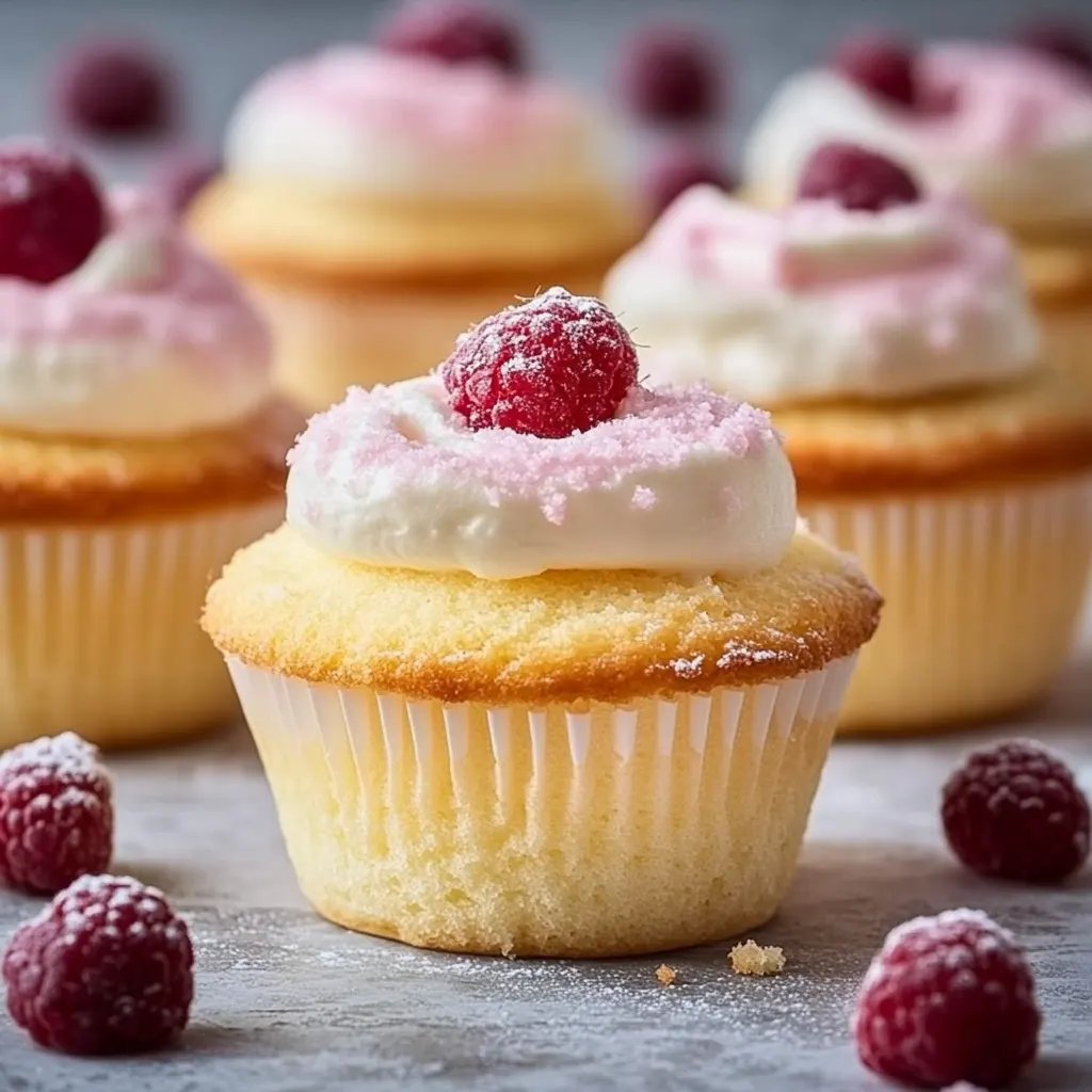 Fluffy Japanese Cotton Cheesecake Cupcakes