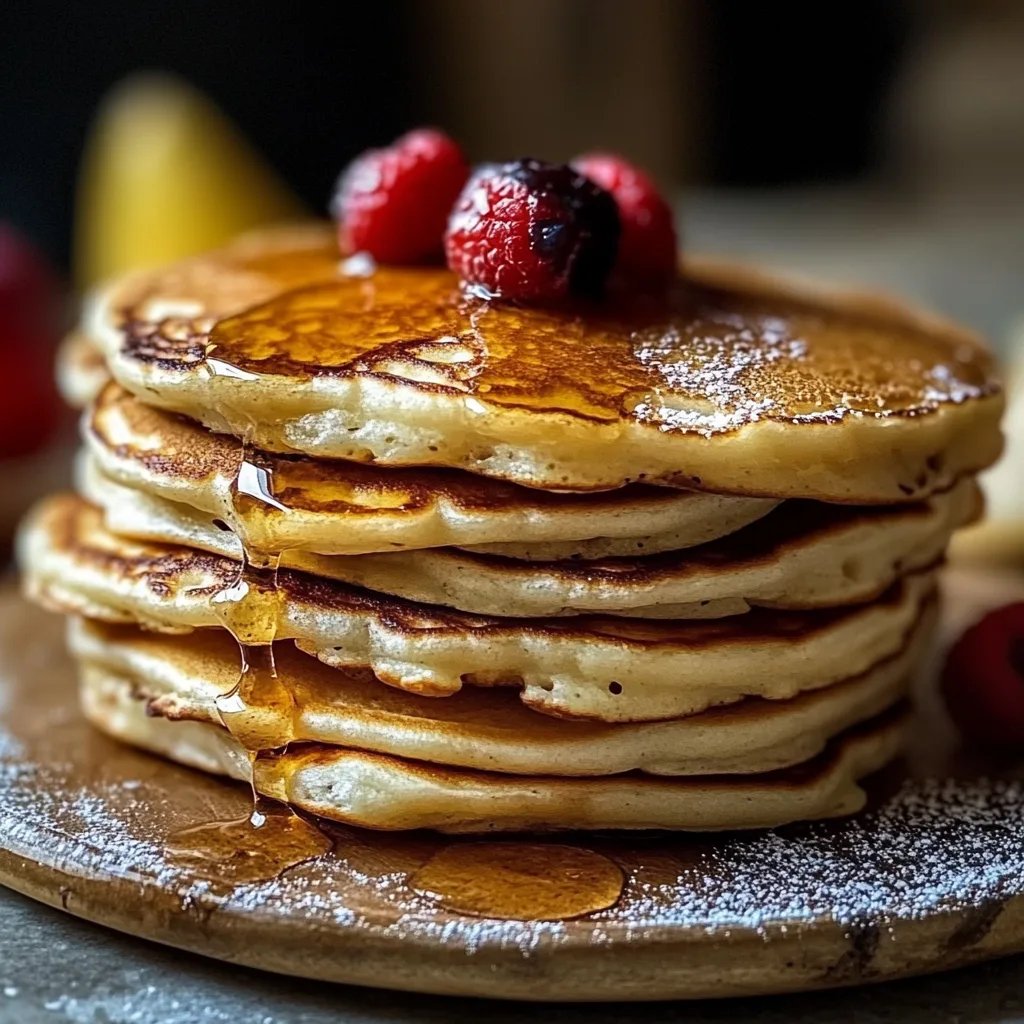 Quick and Healthy Greek Yogurt Pancakes