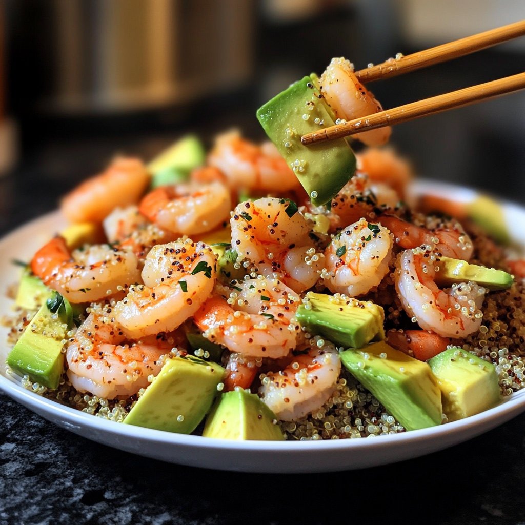 High Protein Shrimp Bowls