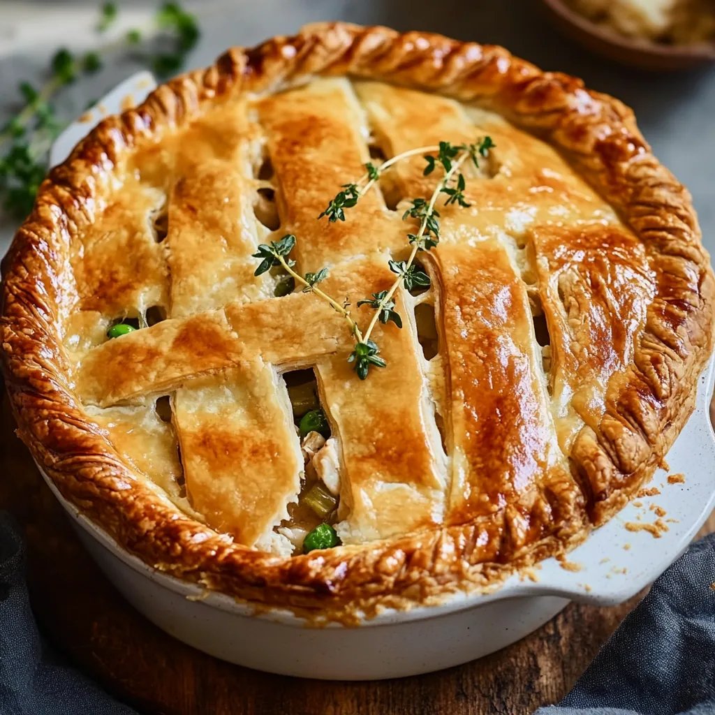 Classic Chicken Pot Pie for Cozy Fall Nights