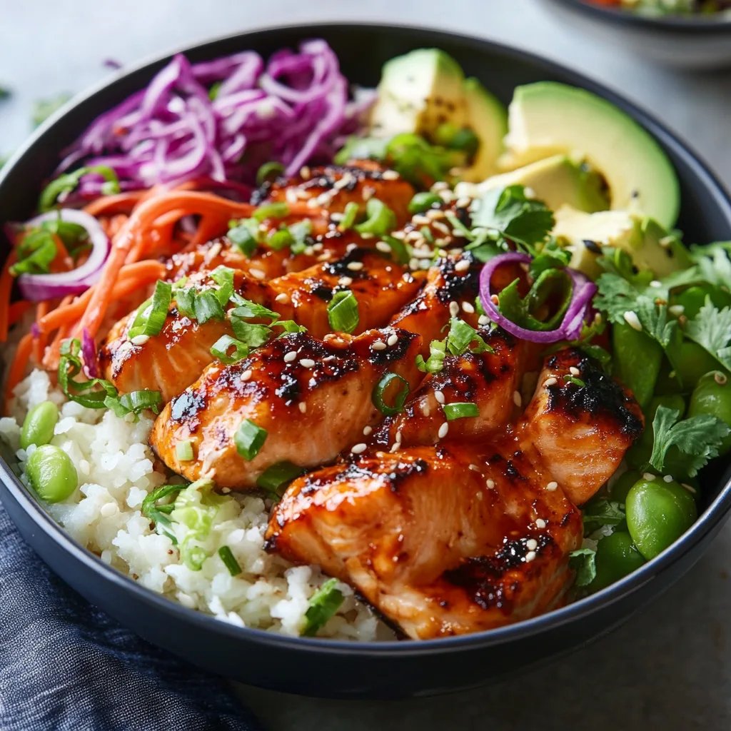 Spicy Salmon Bowl