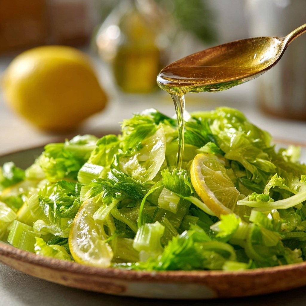 Celery Salad With Lemon And Olive Oil