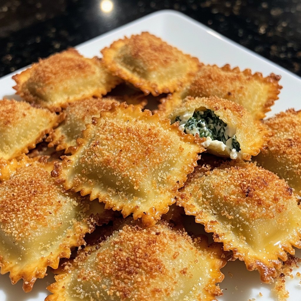 Crispy Ravioli Appetizer