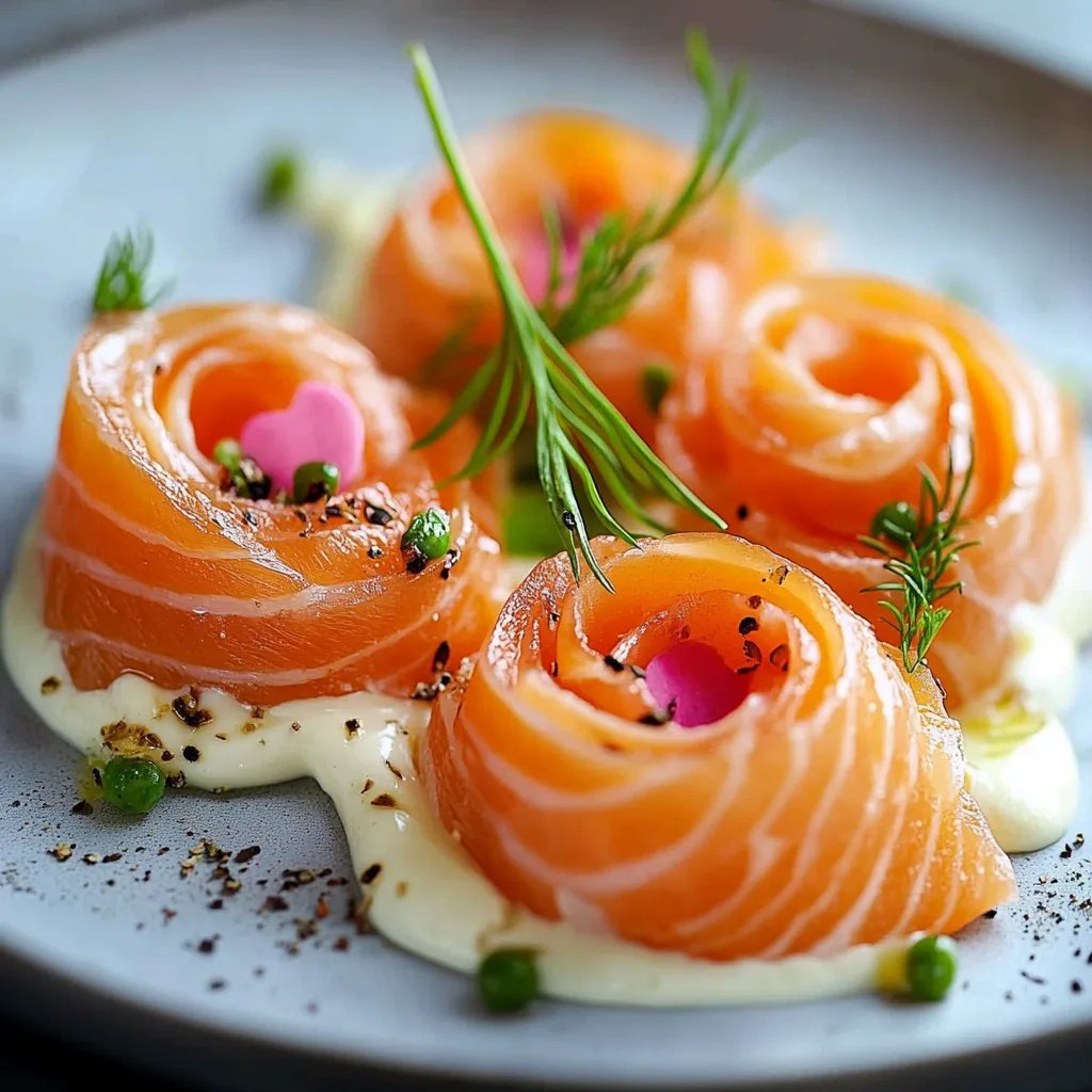 Tasty Smoked Salmon Vol Au Vents