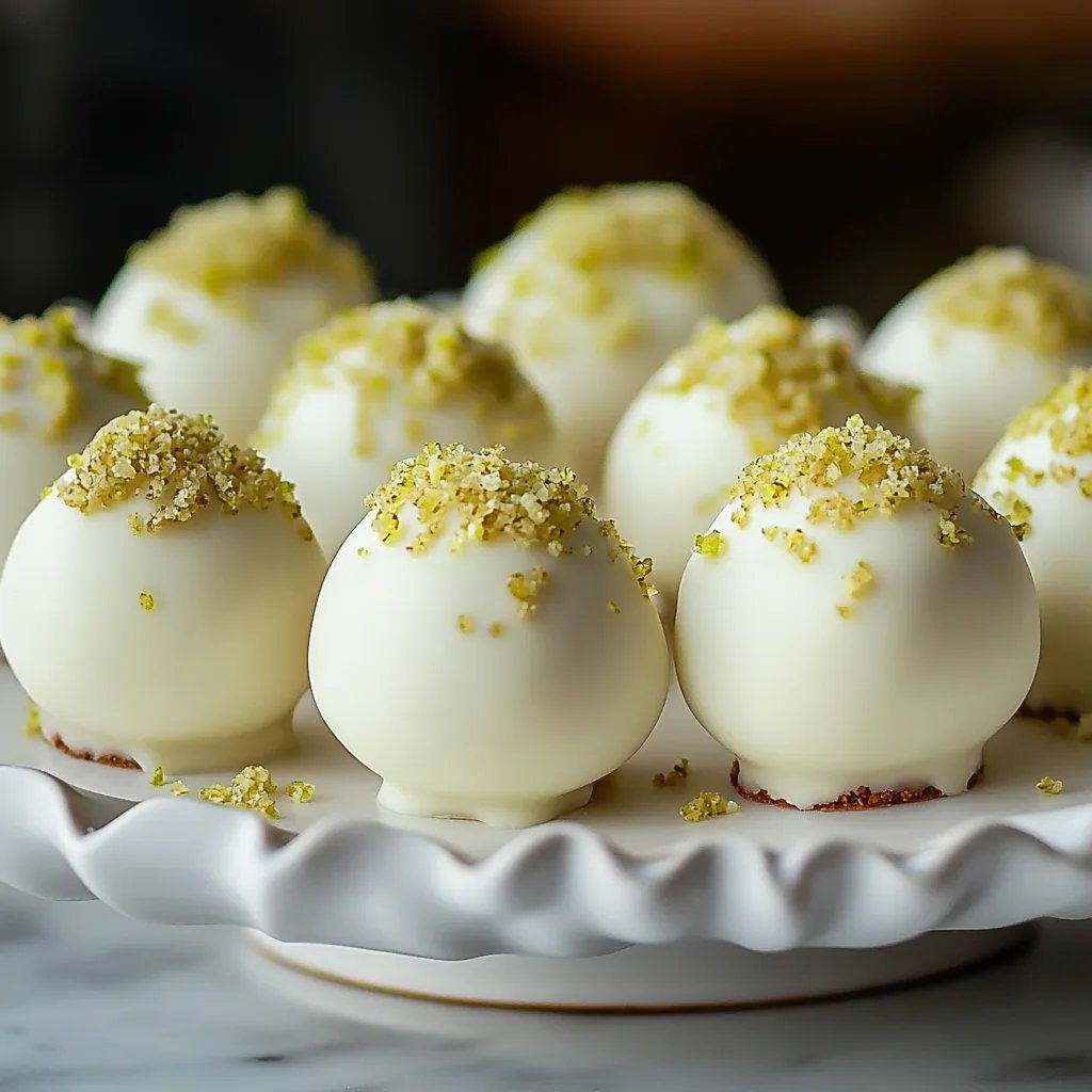 Key Lime Pie Truffles