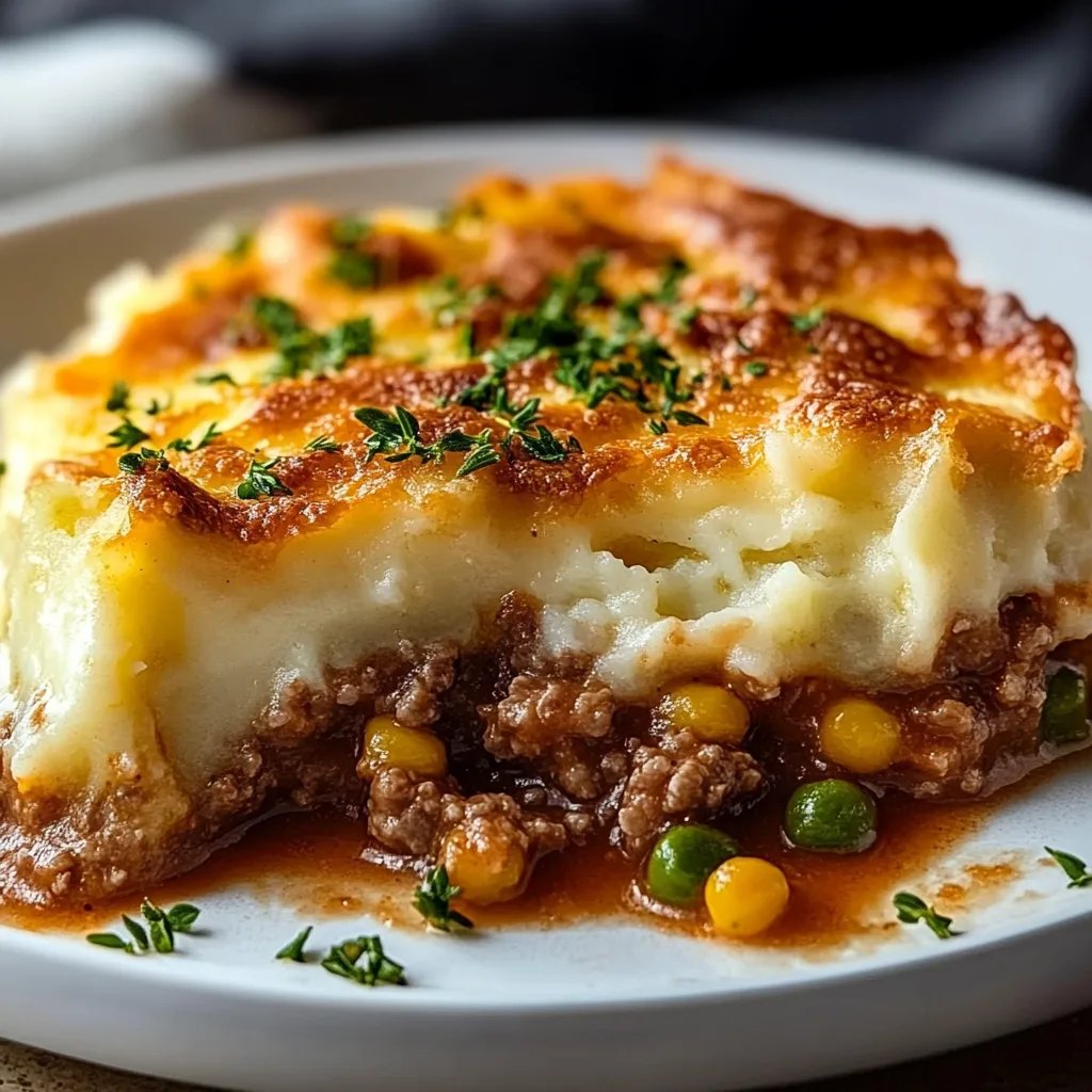 Shepherd’s Pie with Ground Beef