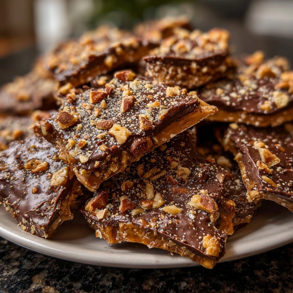 Classic Christmas Toffee