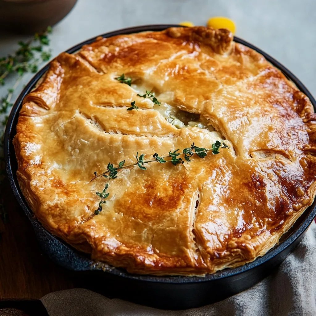 Classic Chicken Pot Pie for Cozy Fall Nights