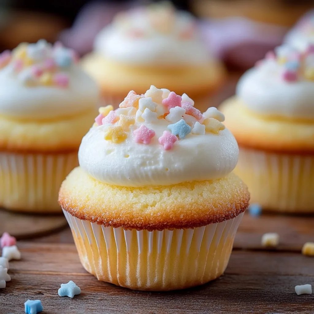 Fluffy Japanese Cotton Cheesecake Cupcakes