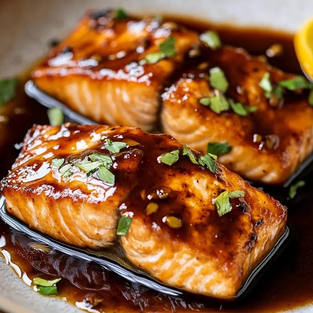 Sweet and Savory Brown Sugar Soy Sauce Salmon
