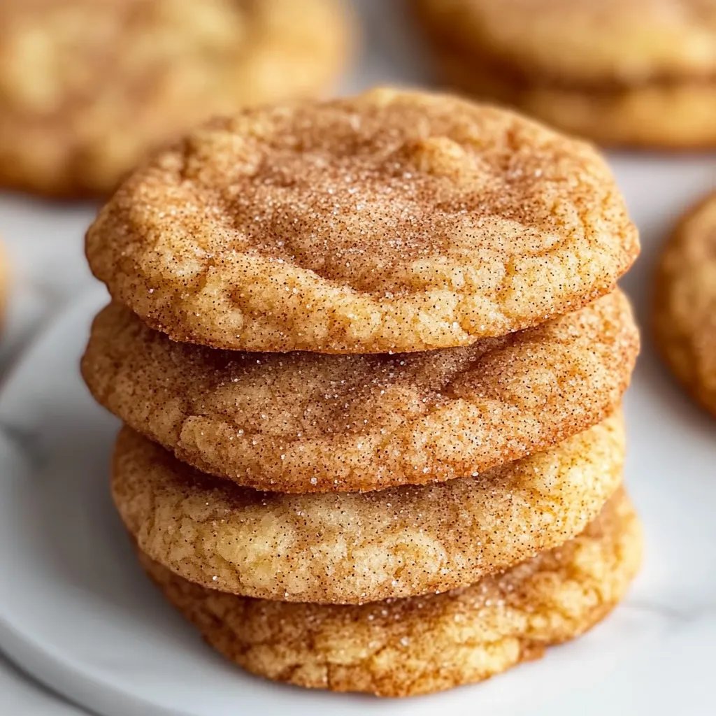 Quick Apple Cinnamon Snickerdoodle Cookies