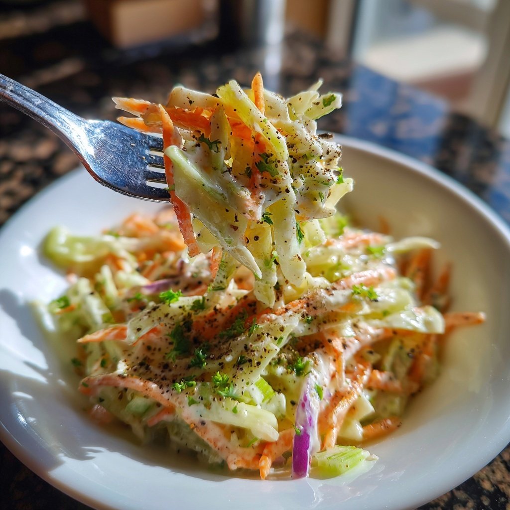 Celery Salad With Yogurt Dressing