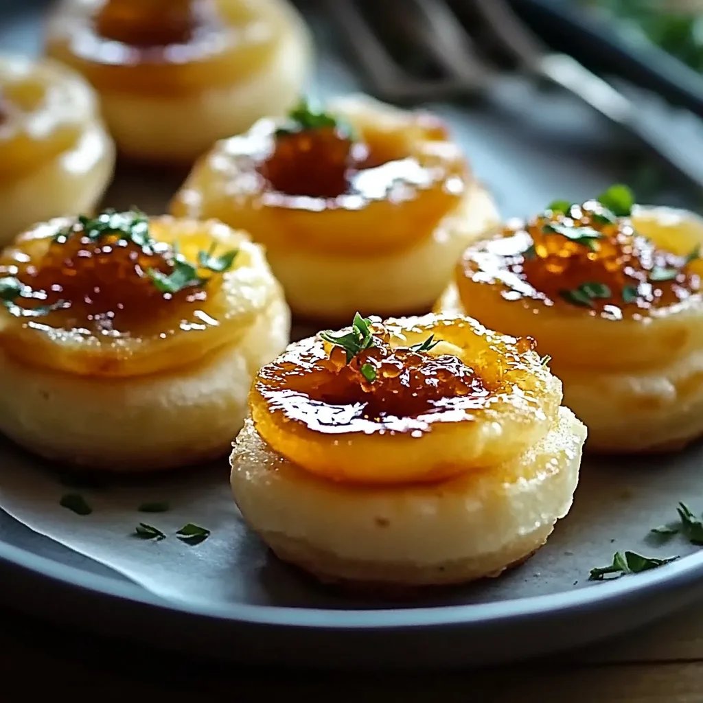 Cheesy Thumbprint Appetizers with Hot Pepper Jelly
