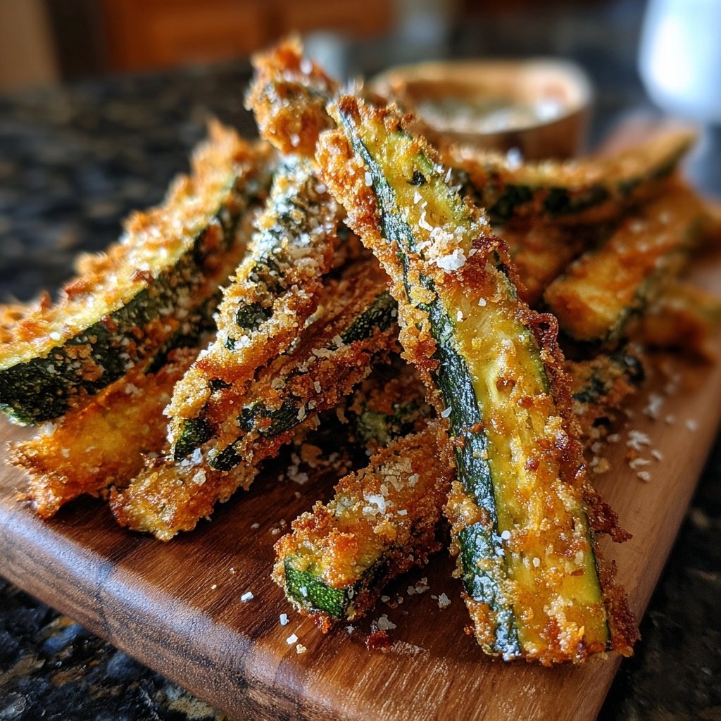 Crispy Zucchini Veggie Fries