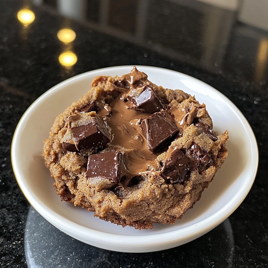 Single Serve Double Chocolate Cookie